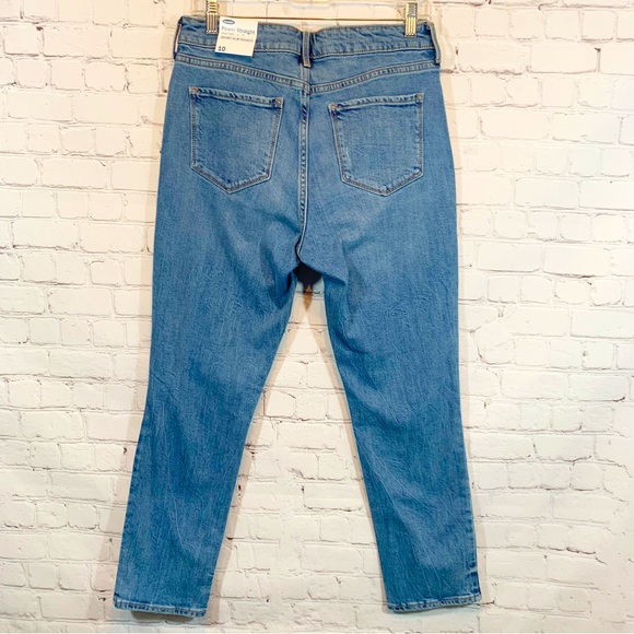 Old Navy Jeans High Rise Power Straight NWT - Picture 2 of 9